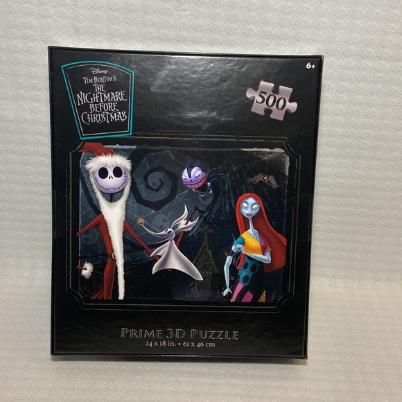 ⚓️Disney The Nightmare Before Christmas Tim Burton’s 3D Puzzle - Picture 6 of 7
